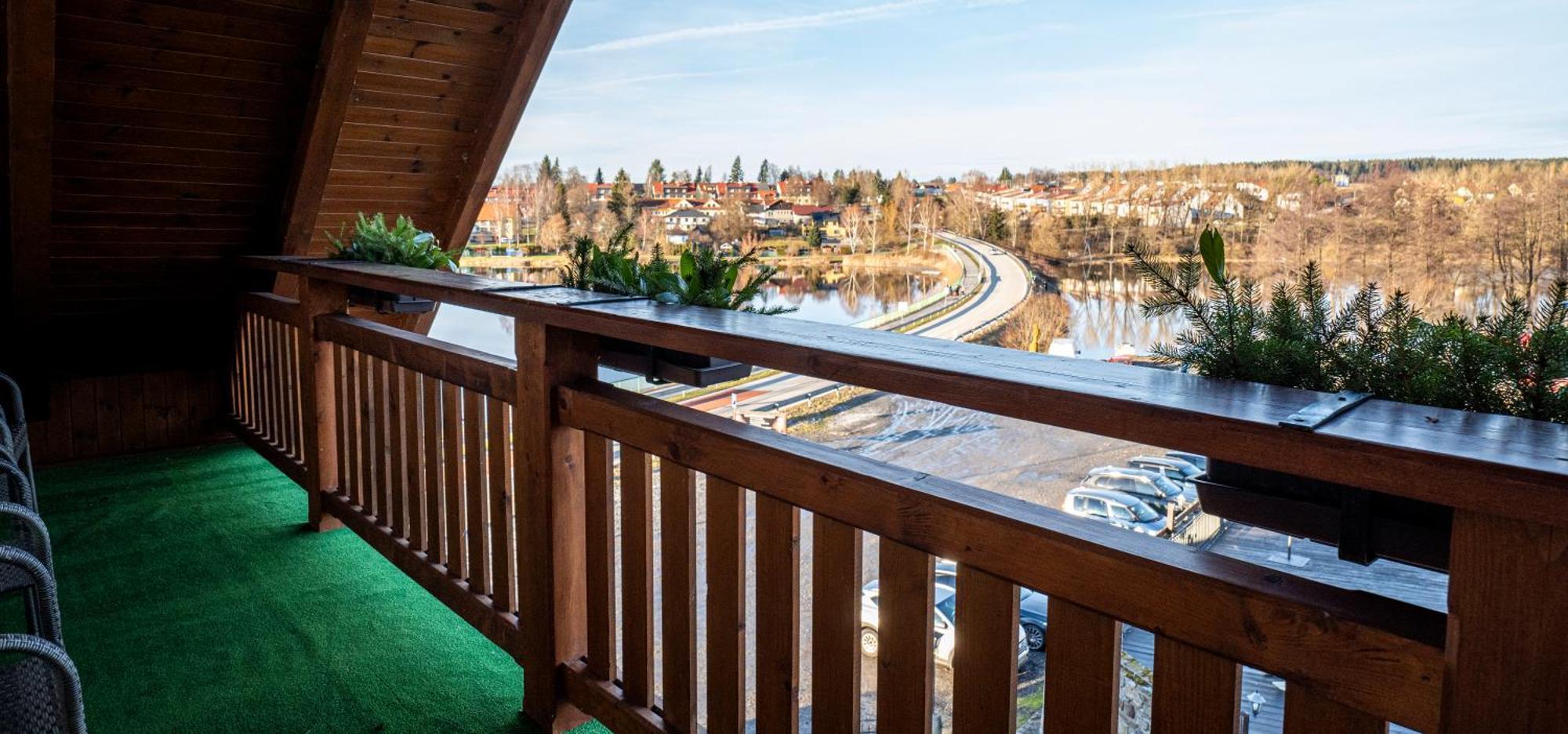 Hotel Leyla Frymburk Exteriör bild